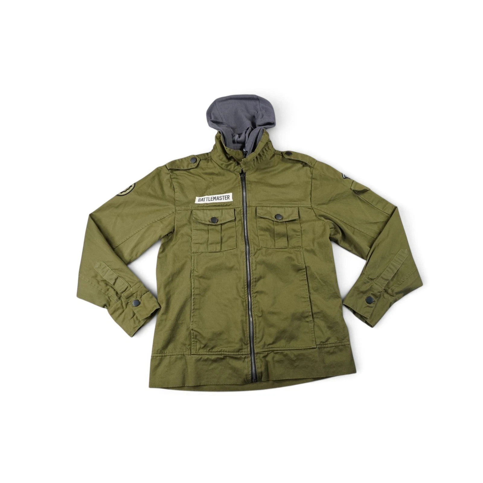 World of Warcraft Battlemaster Jacket Men S Olive Military JINX Blizzard Azeroth - product detail image 1