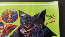 Pegatinas promocionales 2007 DC Comics Batman Superman Jack Felfort chocolate (3x)