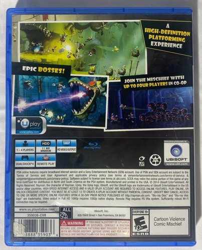 Borderlands 3 and Rayman Legends - Sony PlayStation 4 - Great Condition - Picture 8 of 9