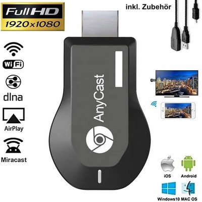 HDMI Dongle Wifi Wlan HD 1920P TV Stick Dongle Chrome Miracast Mac USB Anycast