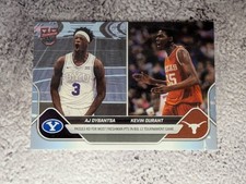 Topps 2026 Bowman U Now Card 94 AJ Dybantsa/Kevin Durant Basketball Rookie. rookie card picture