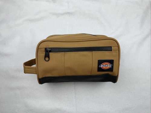 Dickies Work Travel Dopp Kit Bag Brown Duck