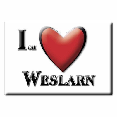 Weslarn, Soest, Nordrhein Westfalen - Kühlschrankmagnet Deutschland Souvenir