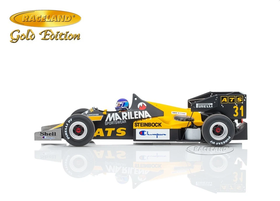 ATS D7 BMW Turbo F1 Marilena  GP Österreich 1984 Gerhard Berger, Spark 1:18 - Bild 2 von 4