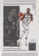 2018-19 Panini Encased 97/99 Spencer Dinwiddie #21 lm4