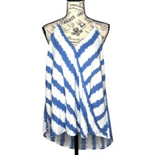 Canotta Market & Spruce XXL Surplice Wrap - blusa a righe Stitch Fix tie-dye