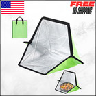 Portable Foldable Solar Oven Cooker Mini Camp Stove For Food Reheating Green 1PK
