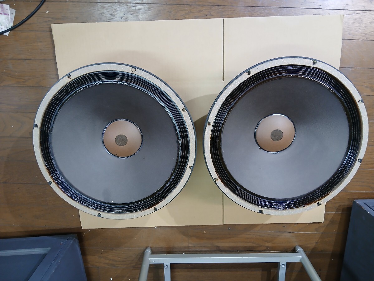 ALTEC スピーカー , ALTEC 416-8A . 1ペア (2個) ALTEC Lansing 416-8A Speaker Pair Set 15 inch Cone Type