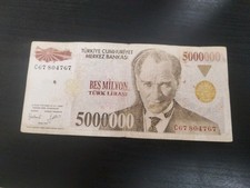 Turquía 5 millones de liras 1997