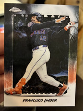 2025 Topps Chrome Update - Night Terrors Francisco Lindor #NT-18 New York Mets