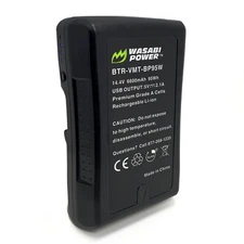 Wasabi Power V-Mount Battery (14.4V, 6600mAh, 95Wh)