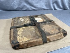 Vintage Film Transfer 16 mm Shipping Case 50's 60's Movie Theater So Many Stamps