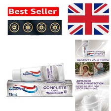 75ml Aquafresh Whitening Toothpaste with Fluoride for Clean, Bright Smiles 26.53 per litre