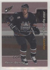 2001-02 ITG Be A Player Signature Series Certified /100 Peter Bondra #C-31 0c3