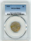 1915 BUFFALO NICKEL PCGS MS62