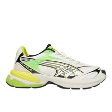 PUMA Velophasis Technisch Lace Up Mens Off White Sneakers Casual Shoes 39093209