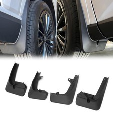 Mud Flaps for 2023-2026 RX350 RX350h RX450h RX500h Black PP Polypropylene 4PCS