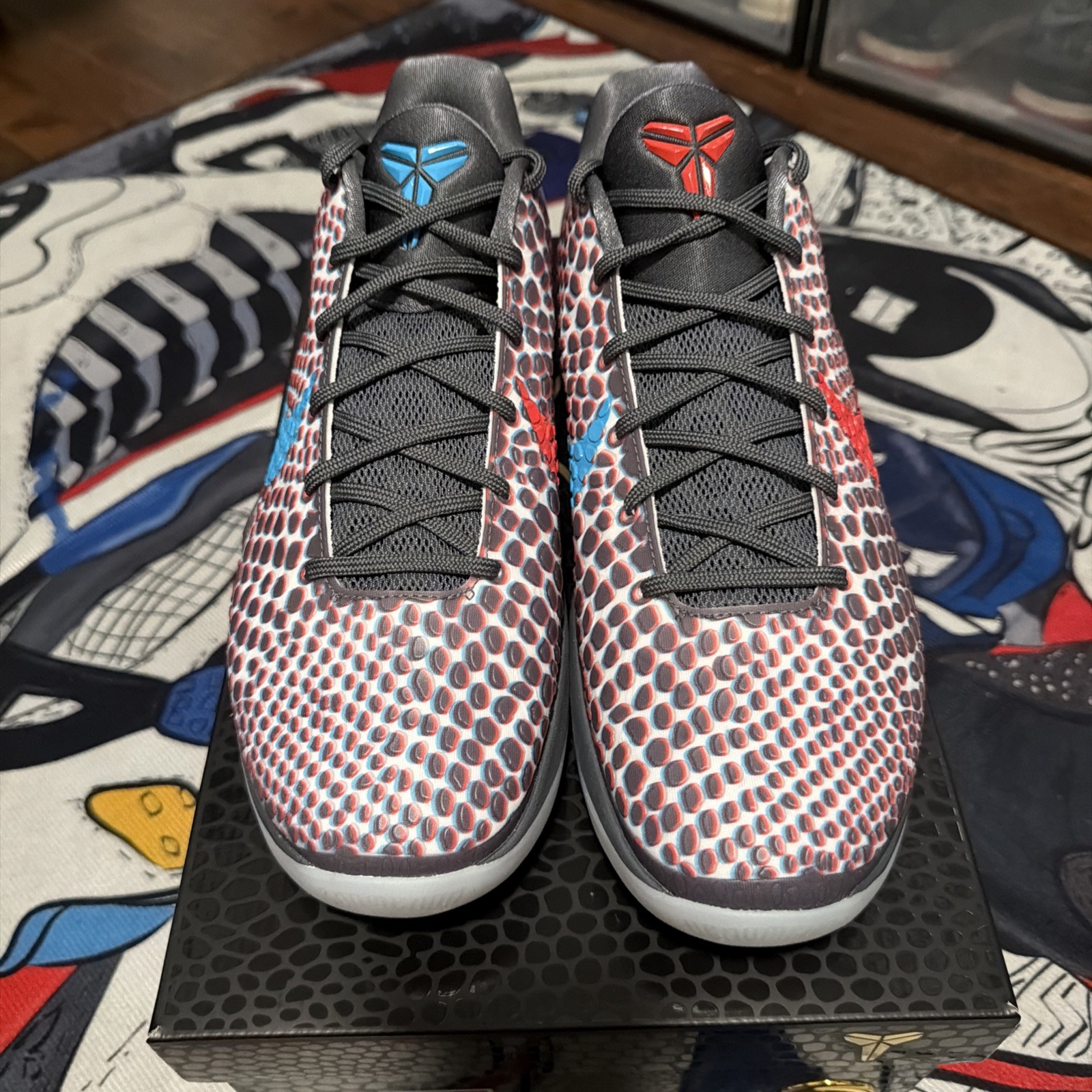 Nike Kobe VI Proto 3D Low Basketball Shoes Size 13 NEW image 4