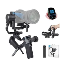 FeiyuTech SCORP 2 Gimbal Stabilizer for DSLR and Mirrorless Camera, Integrate...