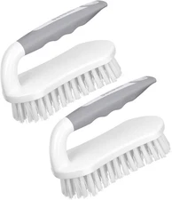 Scrub Brush, Heavy-Duty Scrub Brushes for Cleaning with Stiff Bristles Cleaning
