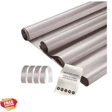 Faraday Fabric 43" x 196" Faraday Cloth Military Grade Protection Fabric for ...