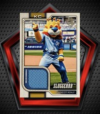 Slugger *Game Used* 2026 Topps Mascot Jersey Relic SP #MAS-SLG KC Royals MLB