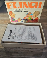 1976 FLINCH Parker Brothers Card Game. 150 Cards For 5 Unique Games- All Pieces