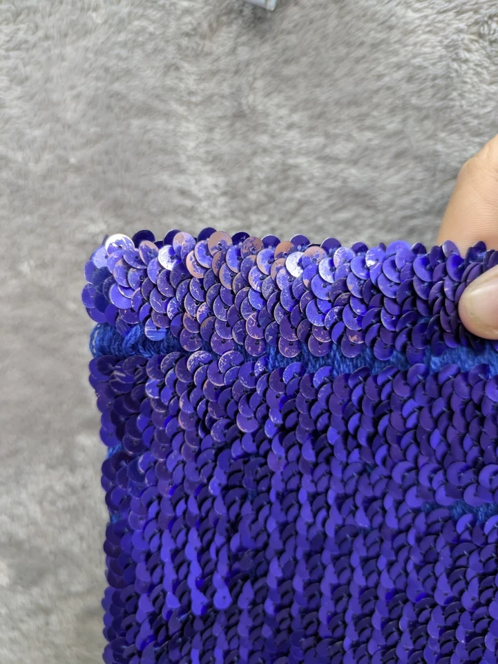 Minifalda de tubo de lentejuelas para jóvenes mediana fiesta cóctel micro años 90 Y2K Rave Club Foto 3 de 4