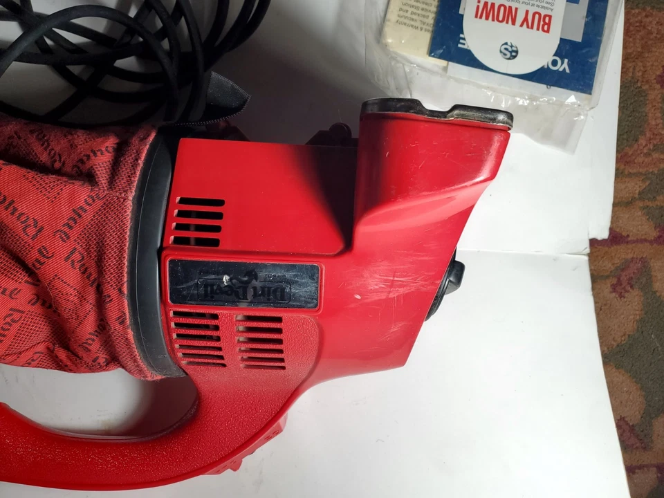 Dirt Devil Hand Vacuum Royal Vacuum Red USA With Box Bags &  Accessories Working - Image 4 of 4