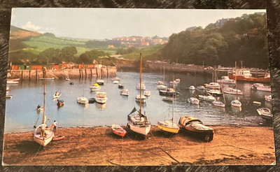 gebrauchte Devon Postkarte - ILFRACOMBE - Innenhafen und Old Quay