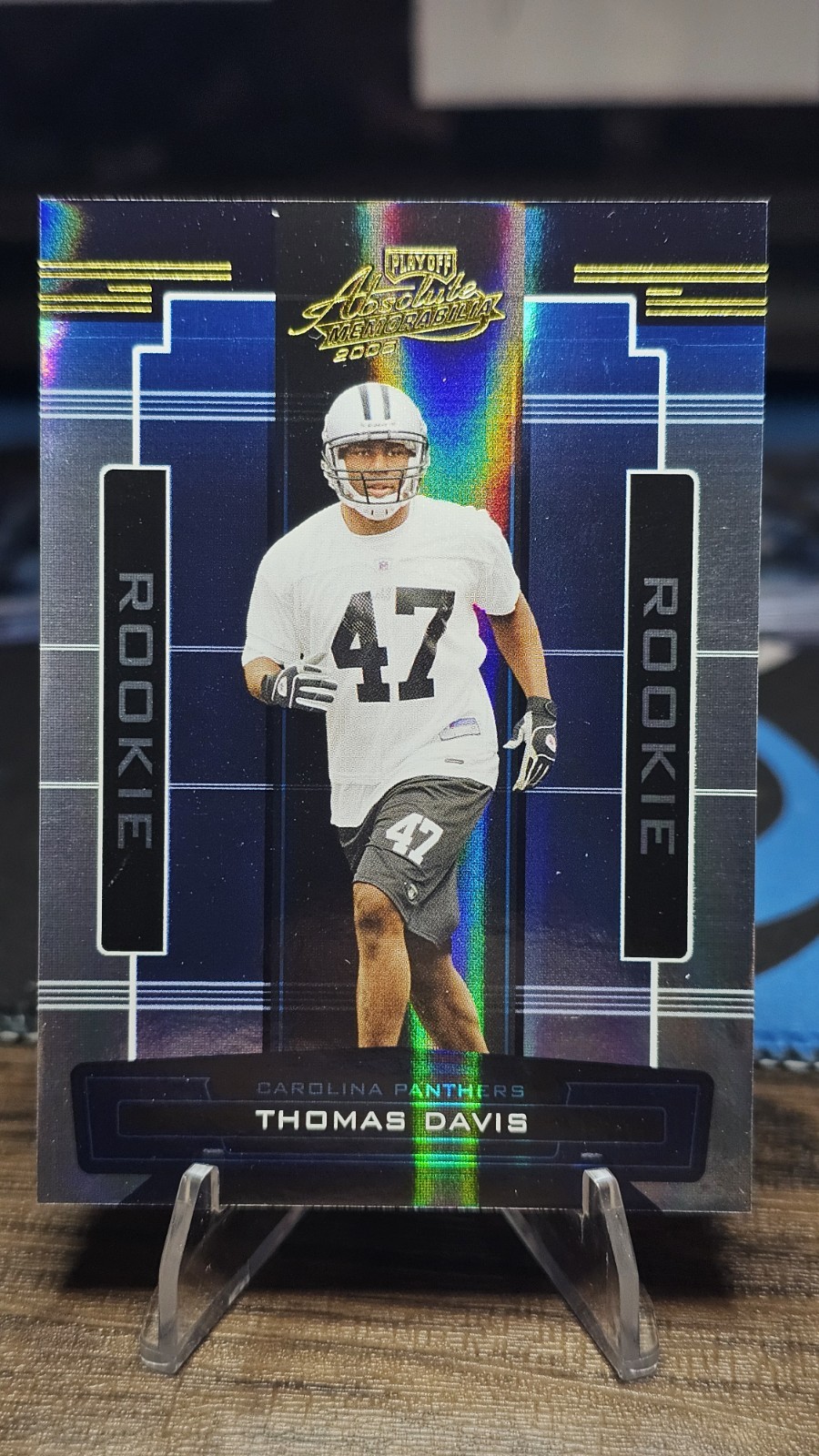 Thomas Davis Playoff Absolute Memorabilia #153 Rookie Jersey
