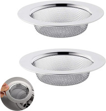 2 Stück Abflusssieb Dusche, Haarsieb Dusche, Waschbecken Sieb, Haarsieb Waschbec