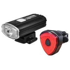 Lighthouse Elite Rechargeable LED Bike Light Set