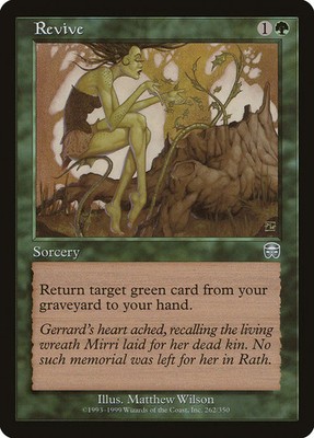 Revive [Mercadian Masques] Moderately Played