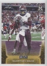 2020 Leaf Draft Gold Quartney Davis #52 gp1