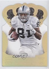 2013 Panini Crown Royale Gold Holo Die-Cut Crown 13/25 Mychal Rivera #175 0b5