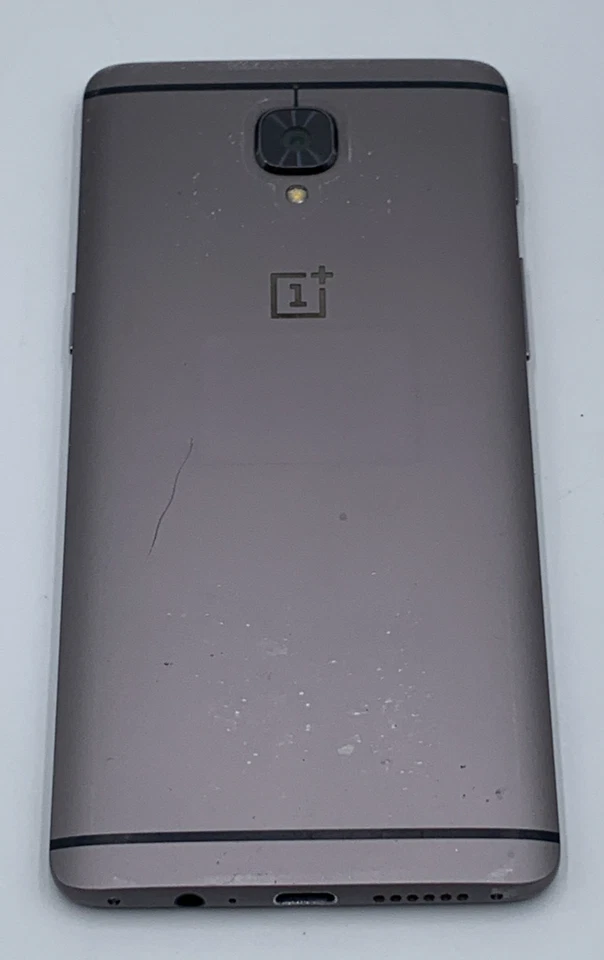 OnePlus 3T Dual A3000 64GB Gray Unlocked Android Smartphone Fair - Image 4 of 4