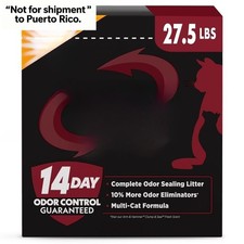 Odor Sealing Clumping Cat Litter, Multi-Cat, 27.5 lb