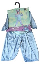 Disney Toddler Boys Girls 2T Lilo Stitch Halloween Costume Jumpsuit Hat