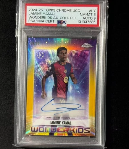 2024 Topps Chrome Lamine Yamal Refractor