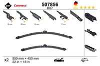 SWF Scheibenwischer Vorne FüR Dacia Sandero II Duster Hm_ HM BMW 1Er F20 F21 2