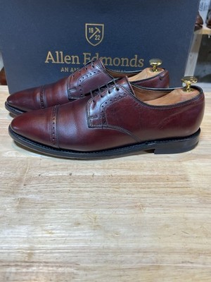 Allen Edmonds Clifton Cap Toe Derby Shoes Brown Leather Men’s 11.5 D + Box Allen Edmonds Clifton Derby Shoes Men Size 10 | Mercari main image 4