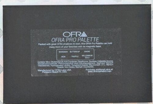 Ofra Magnetic Pro Palette Bohemian Buttercup Smoke Iron Truffle Millennium Gold - Picture 5 of 6
