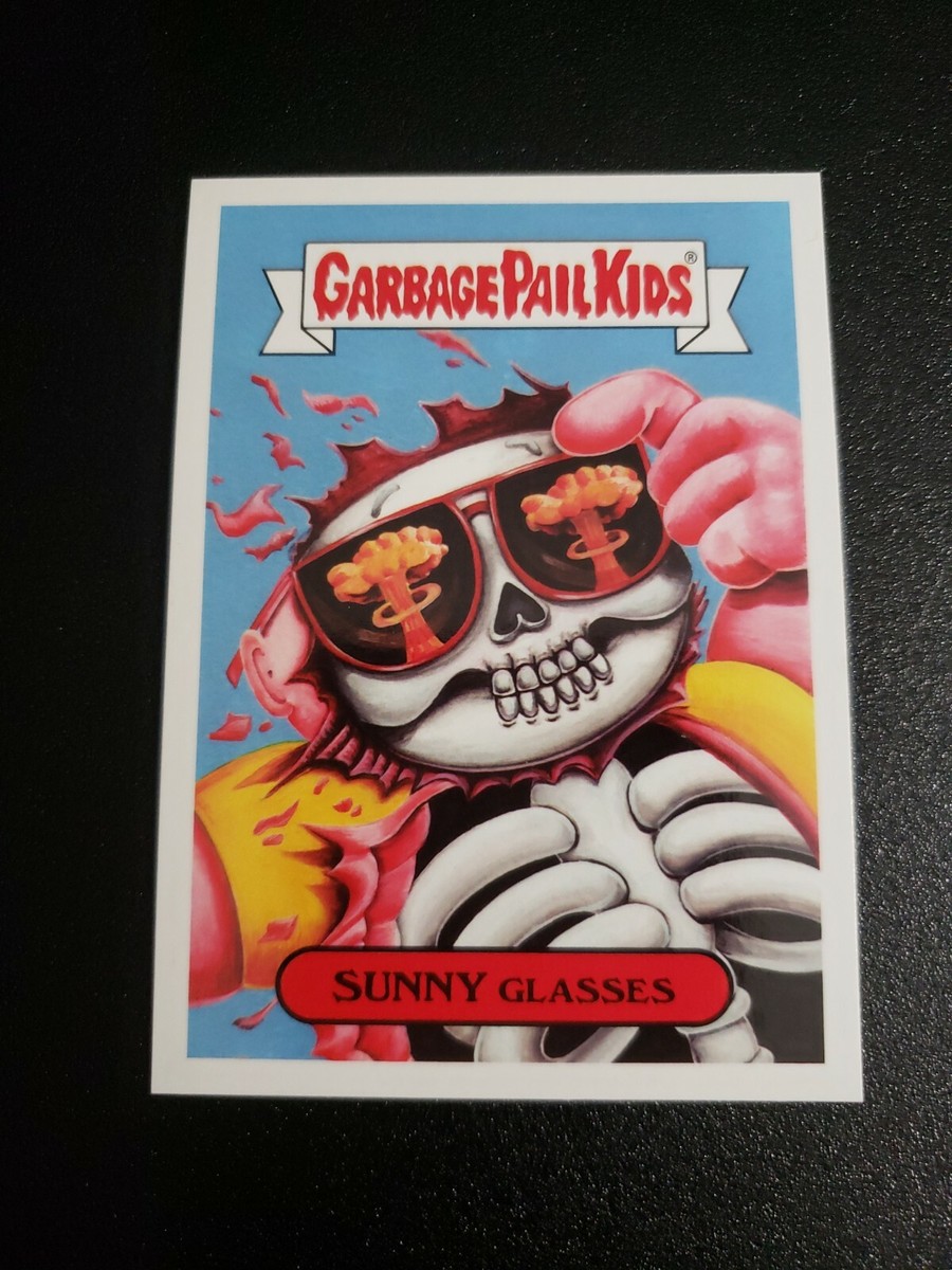 2017 Topps Garbage Pail Kids Adam-Geddon 10a SUNNY GLASSES NUCLEAR