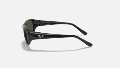 Ray-Ban Daddy-O Polished Black/G-15 Green 59 mm Sunglasses RB2016