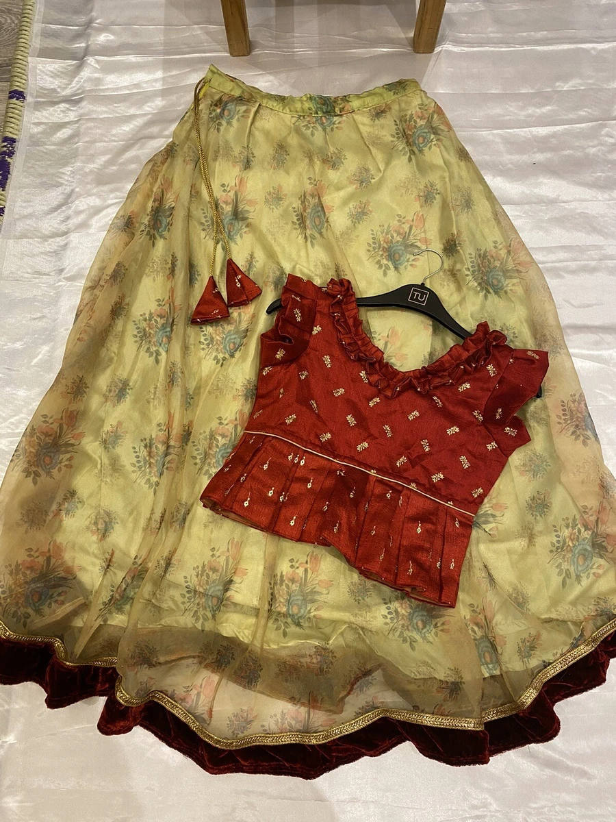 12 years sales baby lehenga