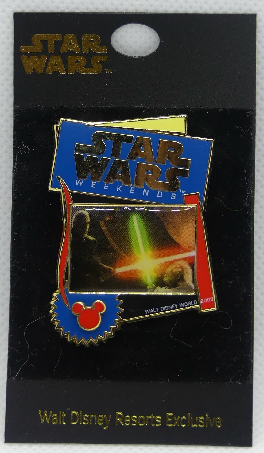 Star Wars Weekends 2003 - Yoda & Count Dooku - Pin LE 3500