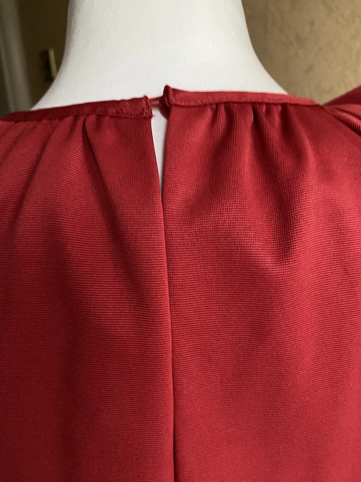 ABITO ROSSO KATE SPADE DOROTHY TAGLIA XS