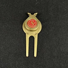 Vintage Sheraton Desert Inn Las Vegas Brass Golf Divot Tool 