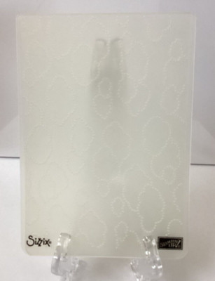 Stampin Up Cloudy Day Embossing Folder Sizzix Big Shot Textured ...